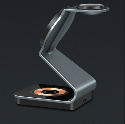 Compact 3-in-1 Wireless Charging Pad