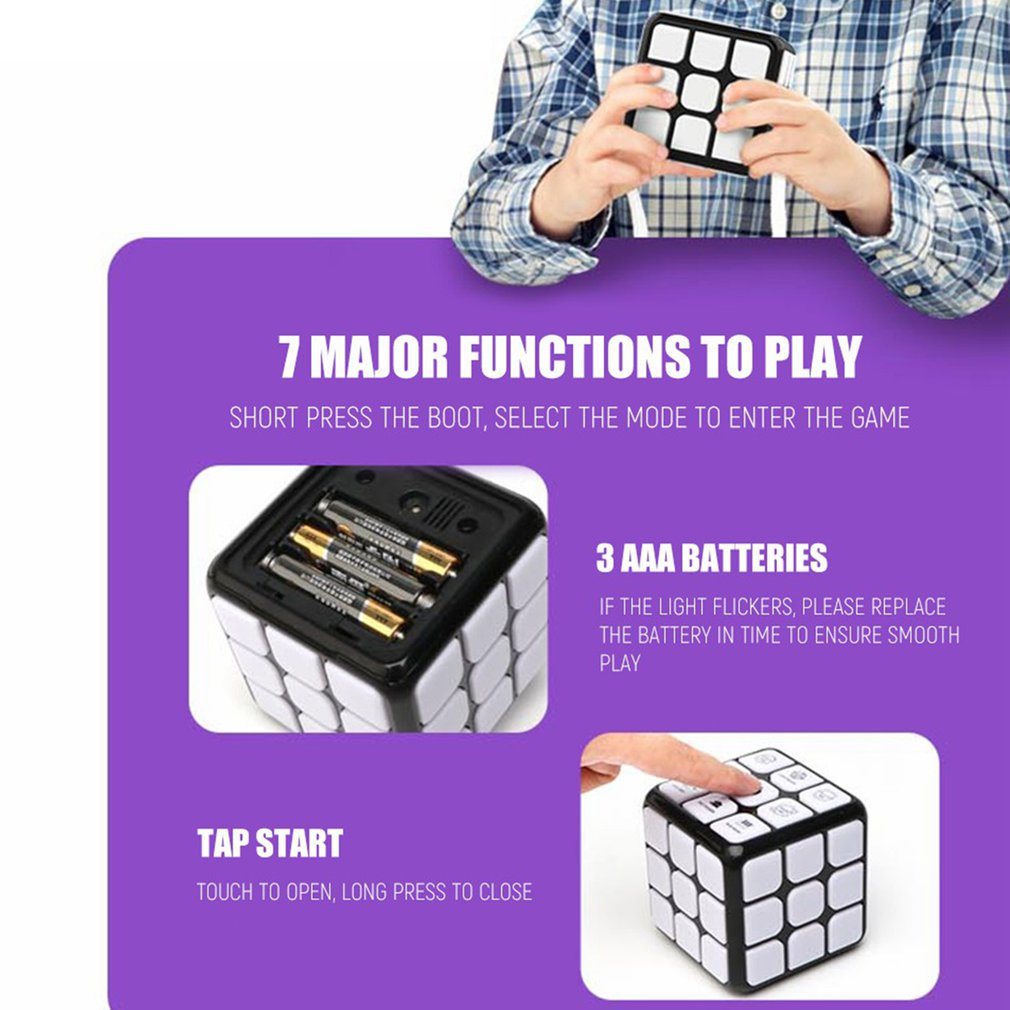 Colorful Music Light Cube Toy