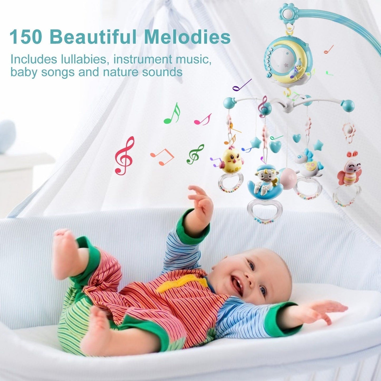 Soothing Baby Mobile Music Player