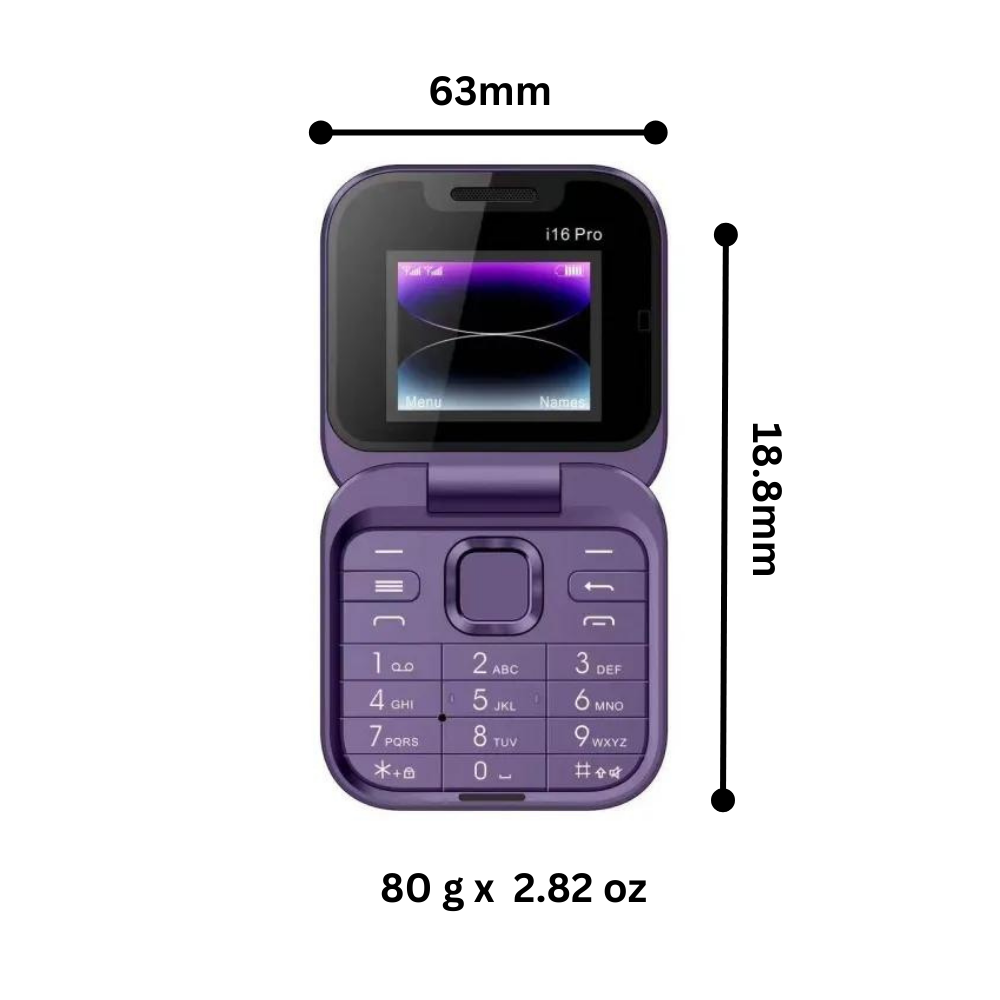 Compact Dual SIM Card Cell Phone