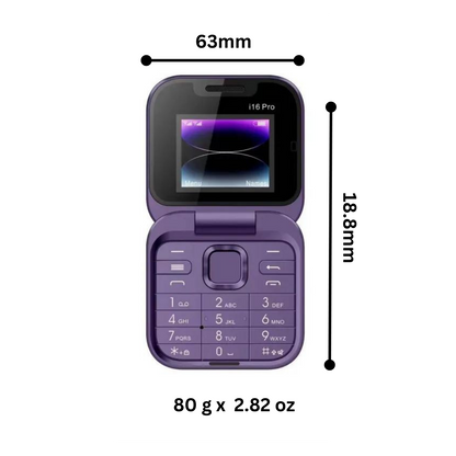 Compact Dual SIM Card Cell Phone