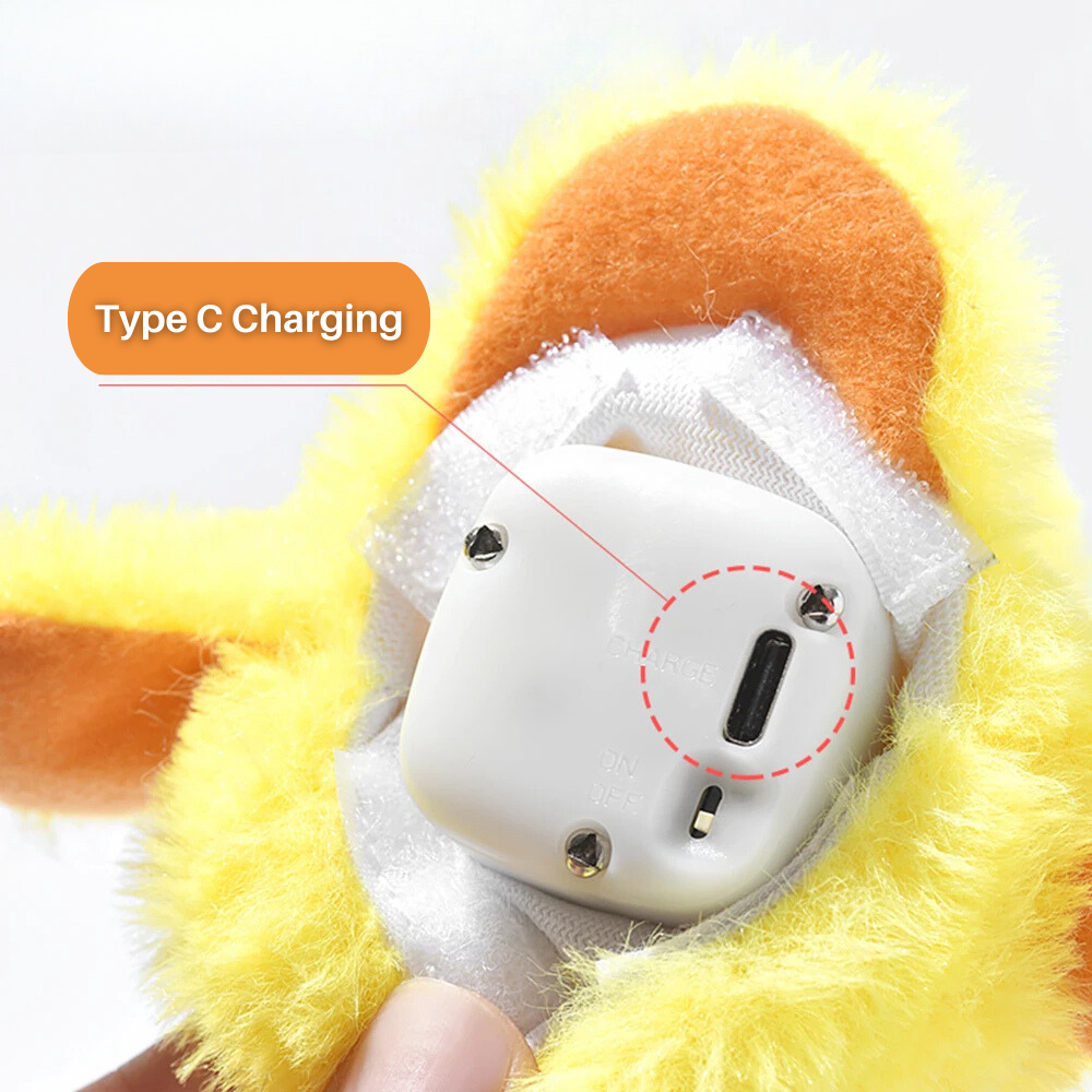 Fun Interactive Cat Toy Duck