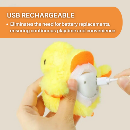 Fun Interactive Cat Toy Duck