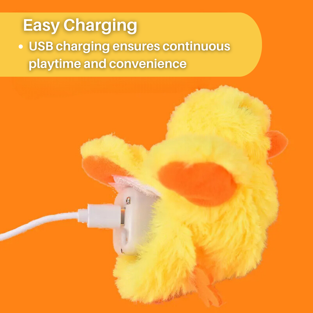 Fun Interactive Cat Toy Duck