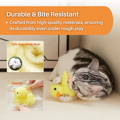 Fun Interactive Cat Toy Duck