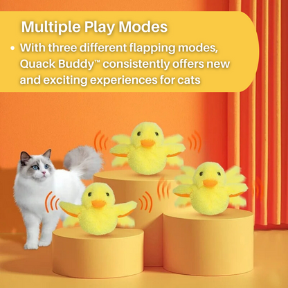 Fun Interactive Cat Toy Duck