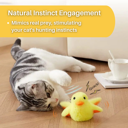 Fun Interactive Cat Toy Duck