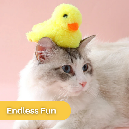 Fun Interactive Cat Toy Duck