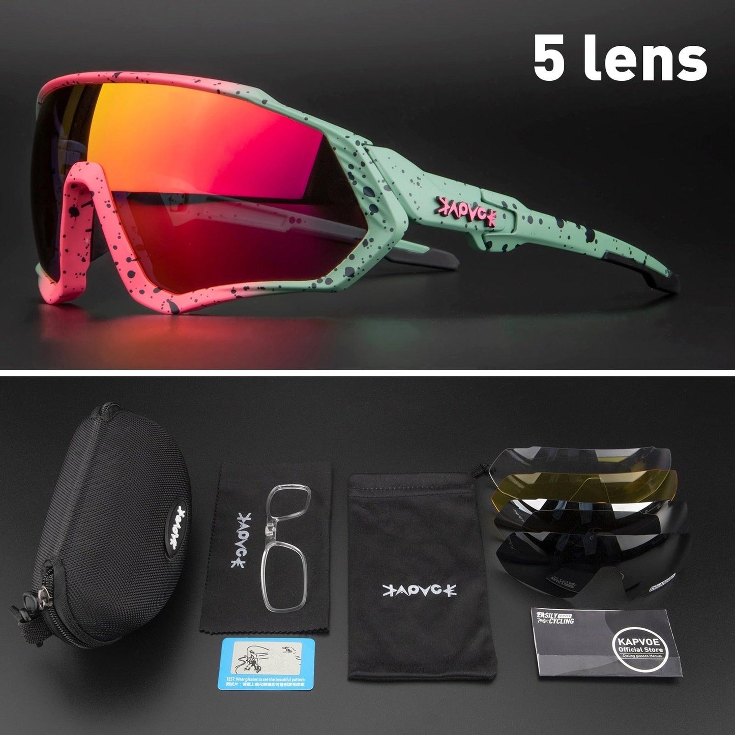 Befez Sports Cycling Shades Polarized Sunglasses