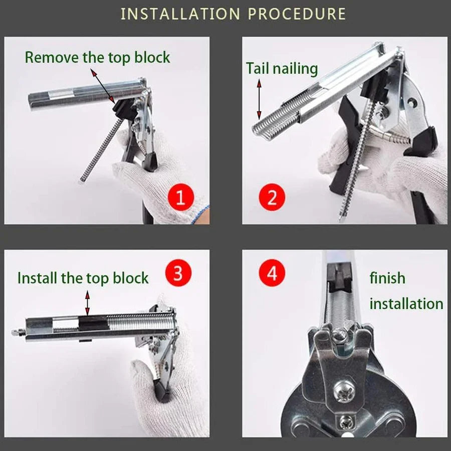 Heavy Duty Wire Clamp Locking Pliers Set