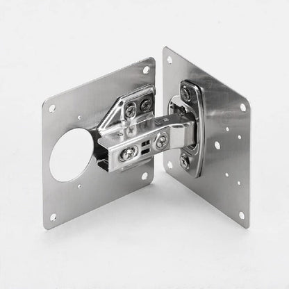 Easy Fix Cabinet Hinge Repair Kit Stainless Steel