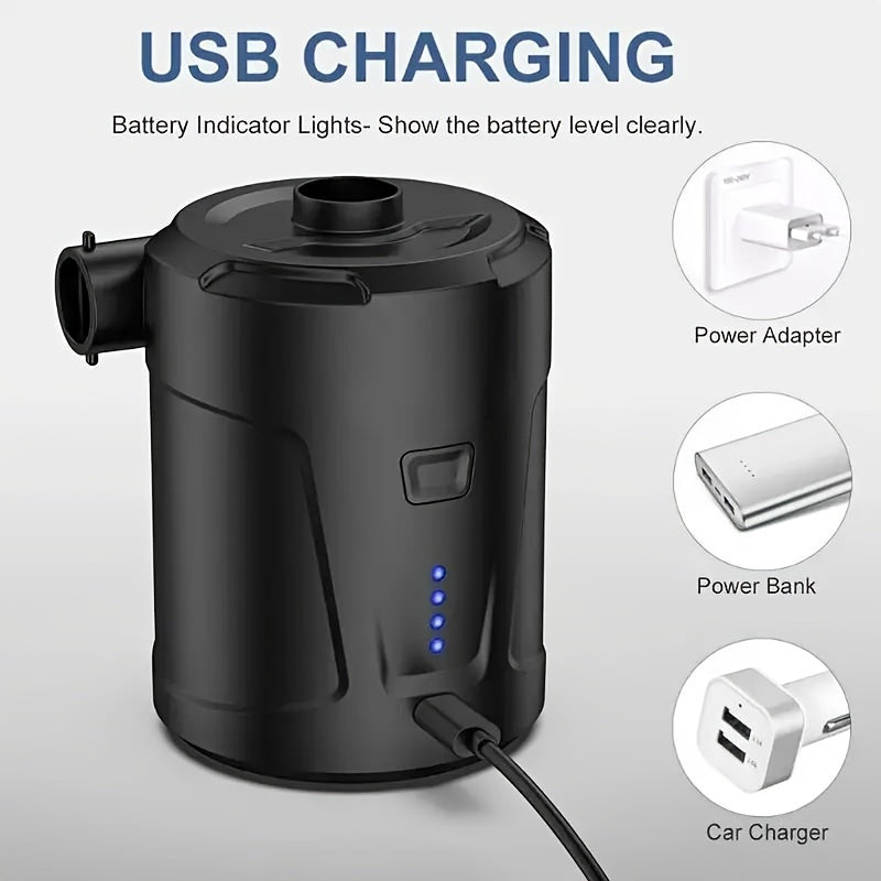 Portable Air Pump for On-The-Go Inflation