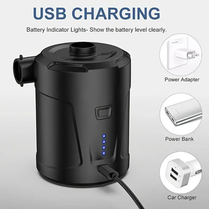 Portable Air Pump for On-The-Go Inflation