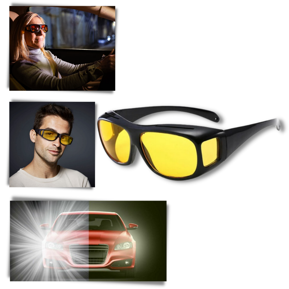 Night Vision Anti Glare Glasses - Befez