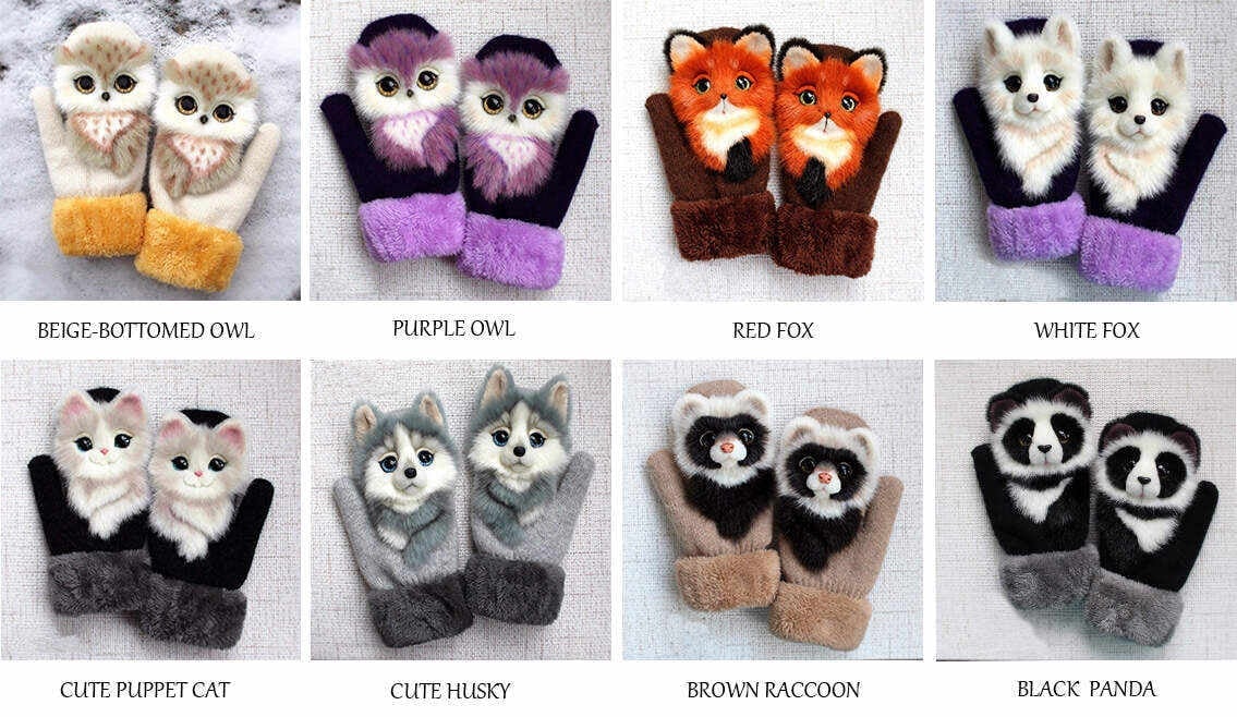 Warm Touch Gloves for Cold Winter Nights - Befez
