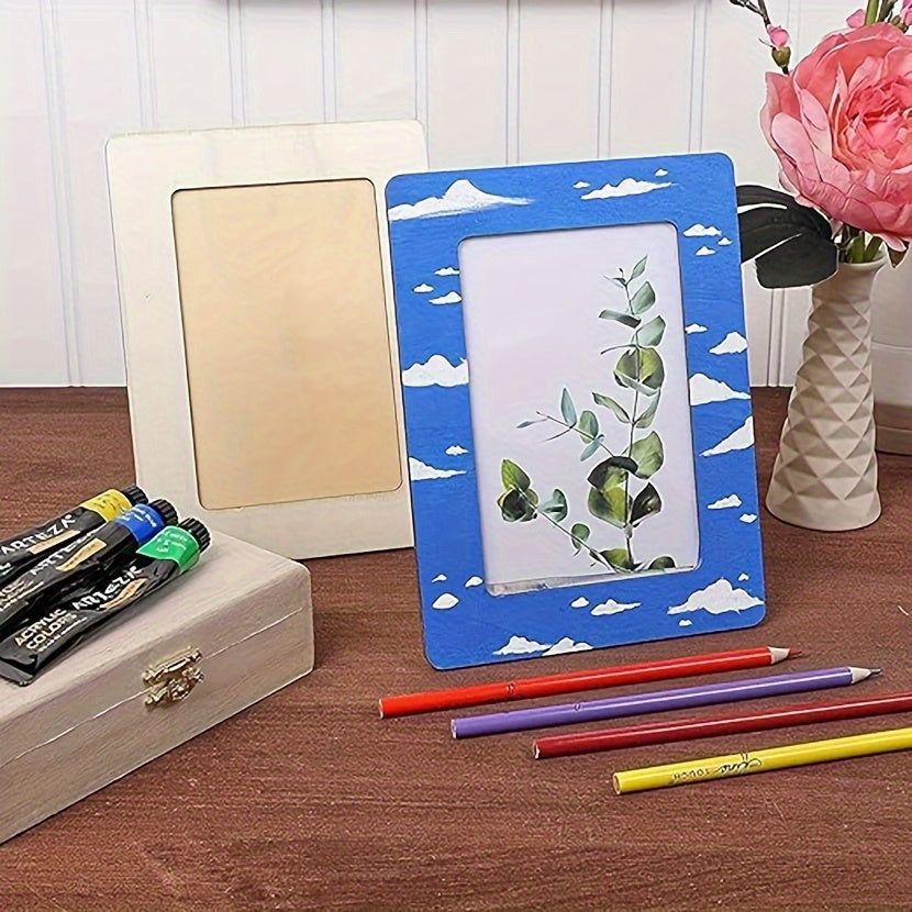 Personalized Wooden Picture Frame Set of 10