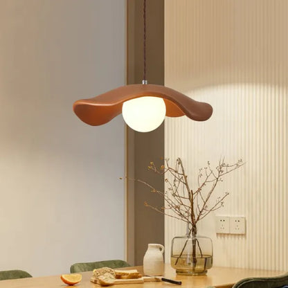 Natural Leaf Hanging Light Fixture