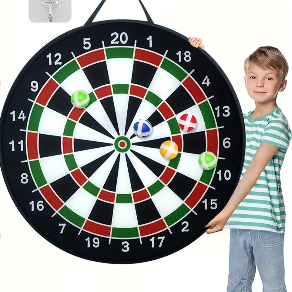 Big Soft Dart Board for Home and Outdoor Play - Befez