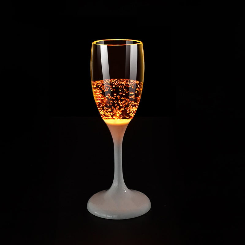 Colorful LED Wine Cups | 6 Color Changing Party Glasses
