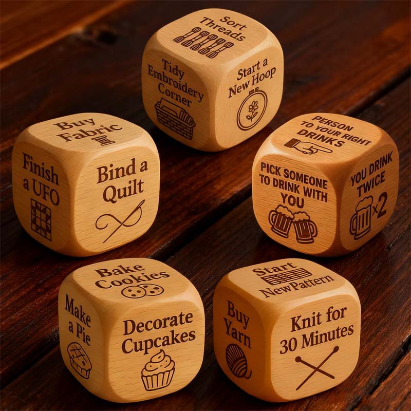 Creative Dice Set for Art Inspiration