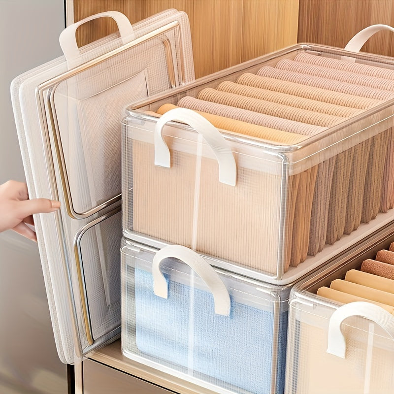 Compact Foldable Storage Containers for Clothes and Books - Befez