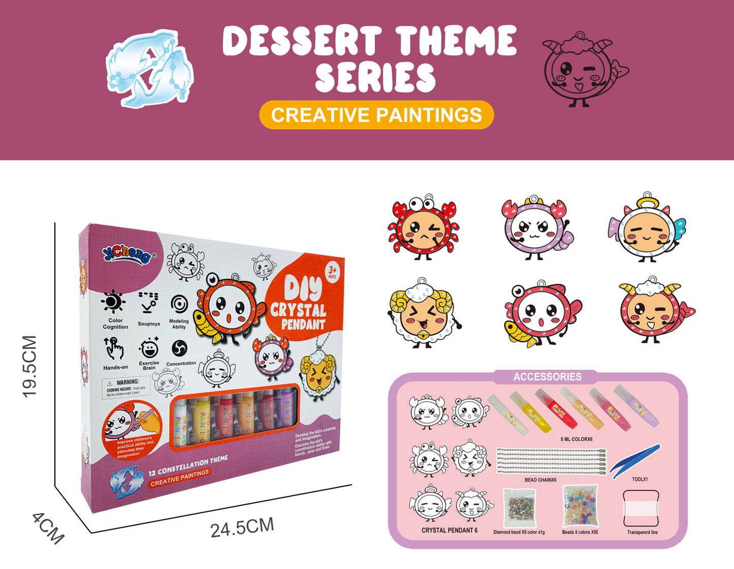 Sparkling DIY Crystal Art Kit