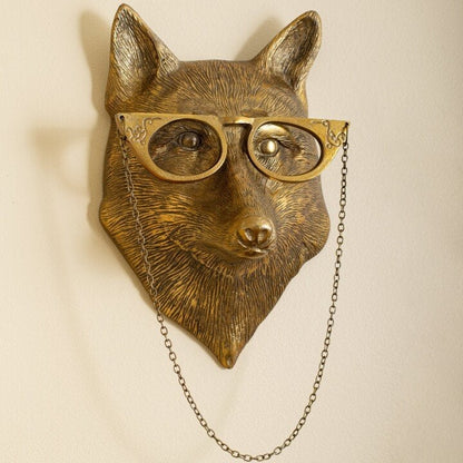 Colorful Resin Animal Head Wall Art