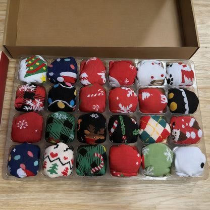 Warm Festive Holiday Socks Gift Set