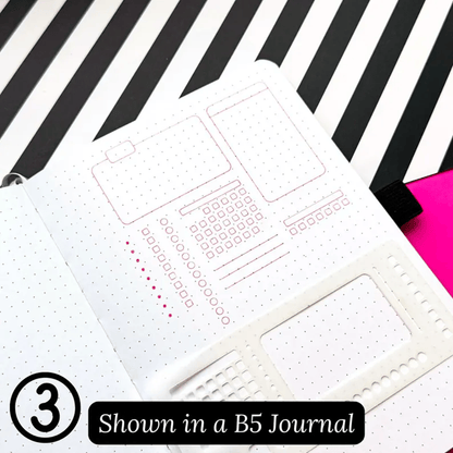 Befez CraftMaster FlexiLine Planner Organizer Stickers