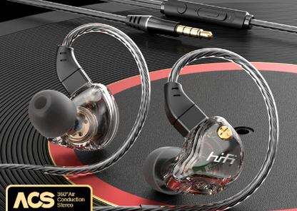Comfy In-ear Earbuds with Great Sound and Ergonomic Fit