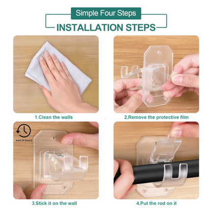 Easy Install Wall Anchor for Damage Free Hanging
