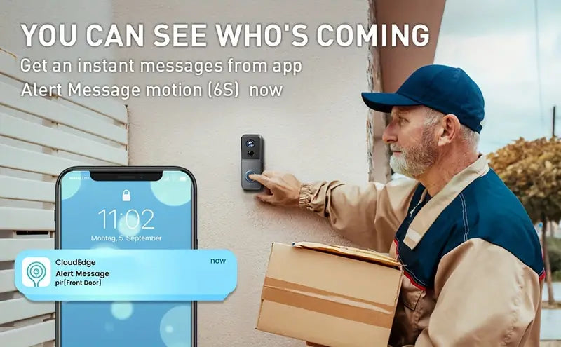 Smart Home Security Doorbell Camera