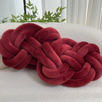 Soft Plush Pillow Set with 2 Decorative Cushions