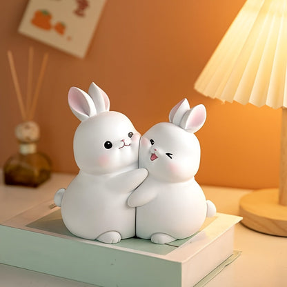 Fun Rabbit Book Ends