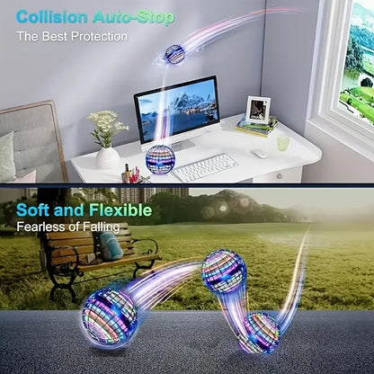 Colorful LED Floating Orb Lamp