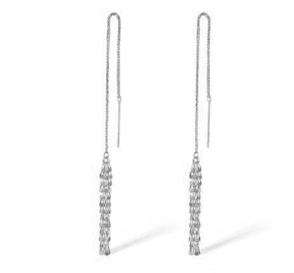 Pretty Beaded Charm Drop Earrings