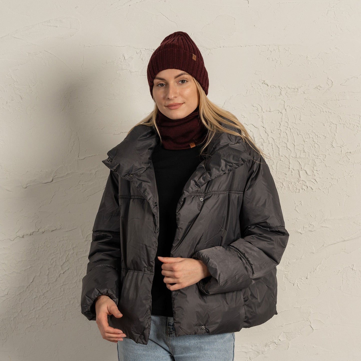 Soft Merino Wool Beanie for Women
