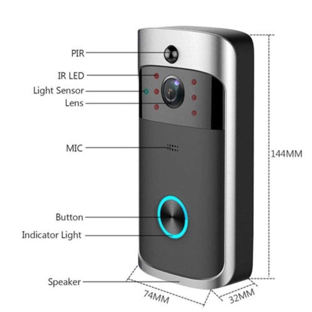 Wi-Fi Video Doorbell Camera System