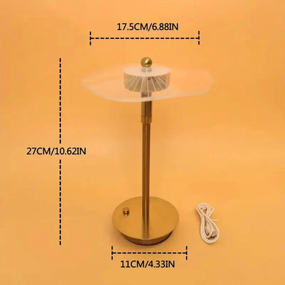 Slim LED Office Desk Lamp with Flexible Arm