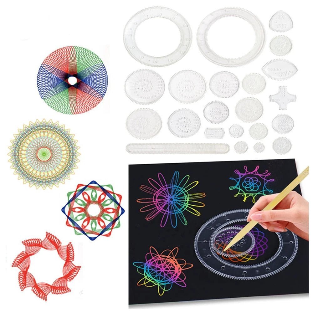Befez Spirograph Art Kit - Precise Creative Designs