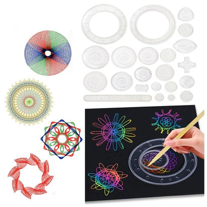 Befez Spirograph Art Kit - Precise Creative Designs