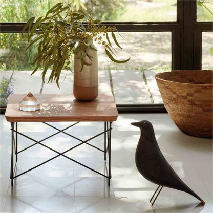 Rustic Metal Bird Figurine Decor