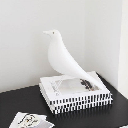 Rustic Metal Bird Figurine Decor