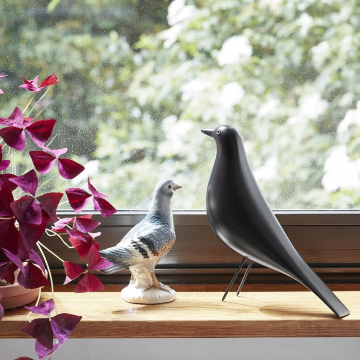 Rustic Metal Bird Figurine Decor