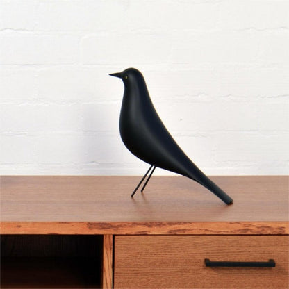 Rustic Metal Bird Figurine Decor