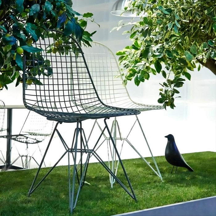 Rustic Metal Bird Figurine Decor