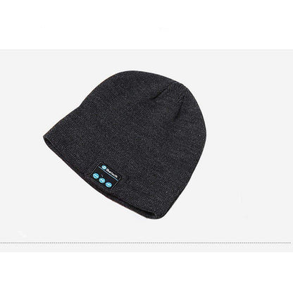 Warm Beanie Bluetooth Hat with Speakers and Microphone