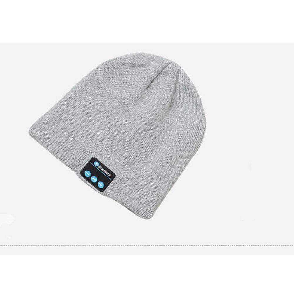 Warm Beanie Bluetooth Hat with Speakers and Microphone