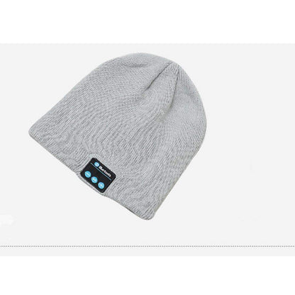 Warm Beanie Bluetooth Hat with Speakers and Microphone