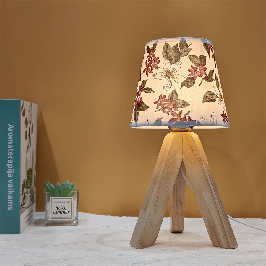 Beautiful Wooden LED Desk Lamp